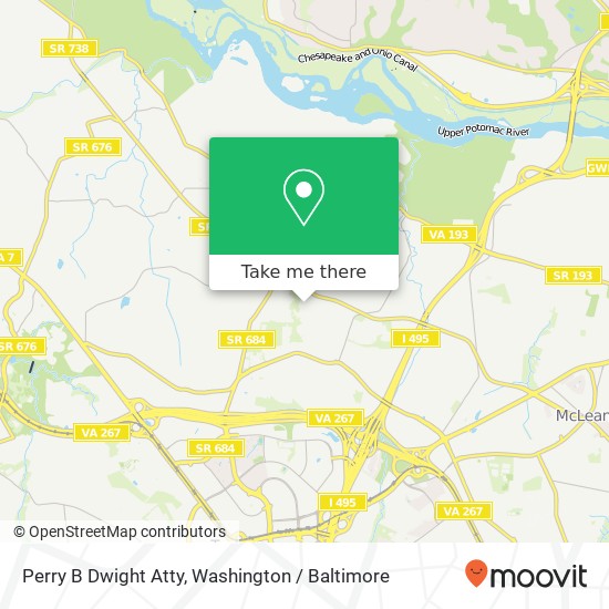Perry B Dwight Atty map