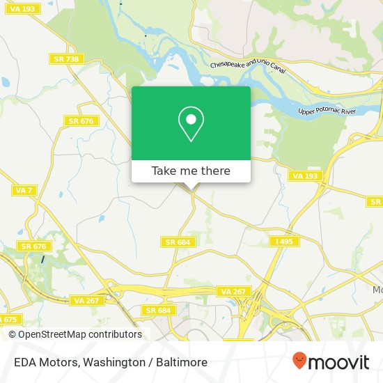 EDA Motors map