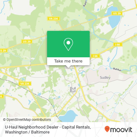 U-Haul Neighborhood Dealer - Capital Rentals map