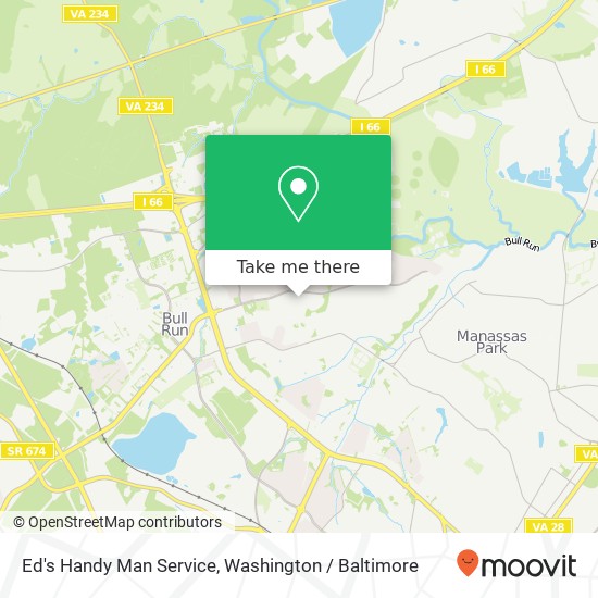 Mapa de Ed's Handy Man Service