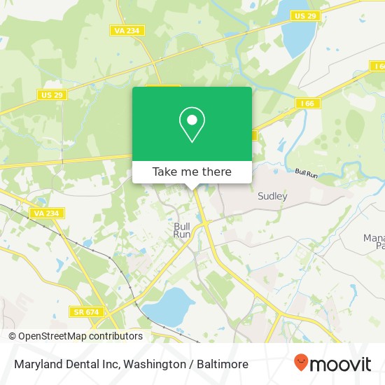 Maryland Dental Inc map