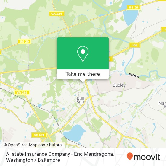 Mapa de Allstate Insurance Company - Eric Mandragona