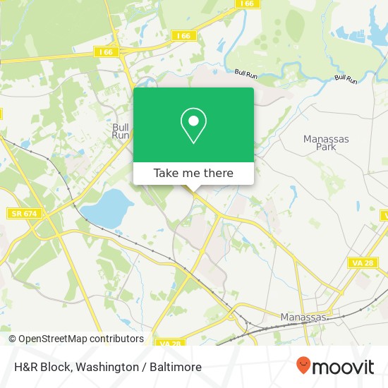 Mapa de H&R Block