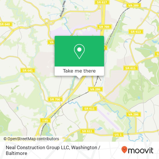 Mapa de Neal Construction Group LLC