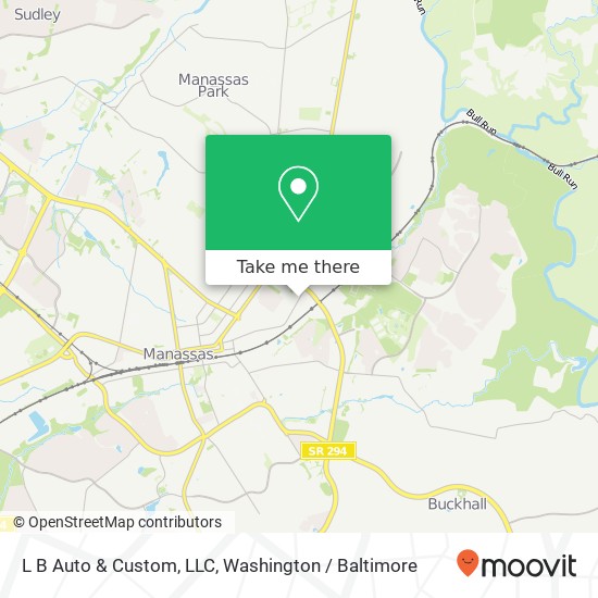 L B Auto & Custom, LLC map