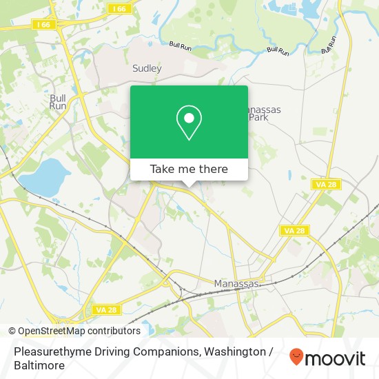 Mapa de Pleasurethyme Driving Companions