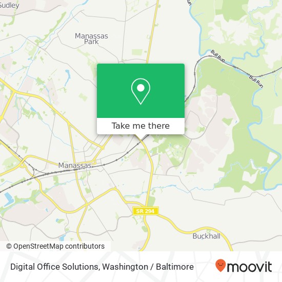 Digital Office Solutions map