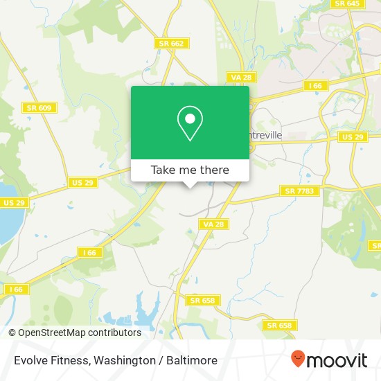 Evolve Fitness map