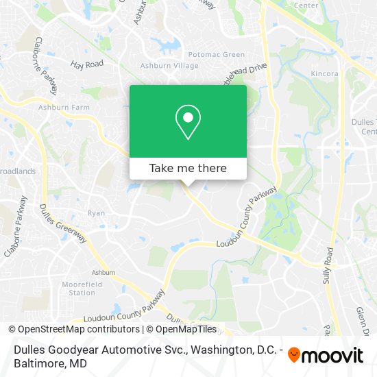 Mapa de Dulles Goodyear Automotive Svc.