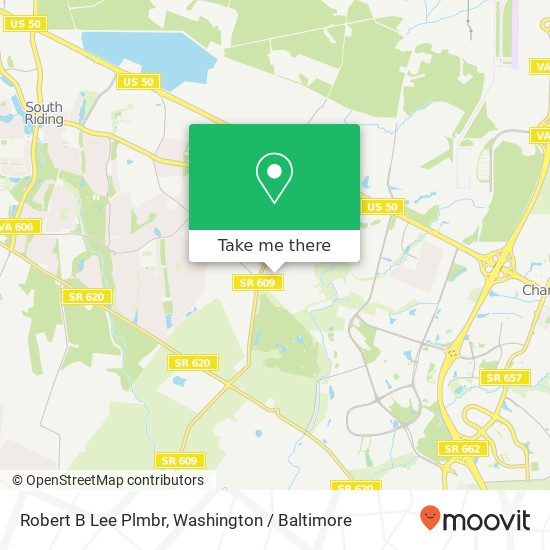 Robert B Lee Plmbr map