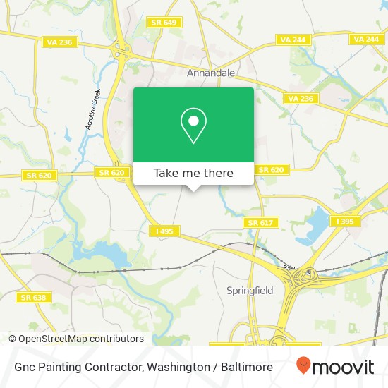 Mapa de Gnc Painting Contractor