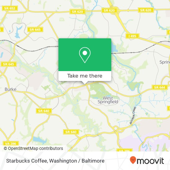 Starbucks Coffee map