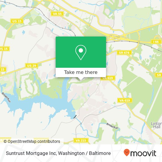 Suntrust Mortgage Inc map