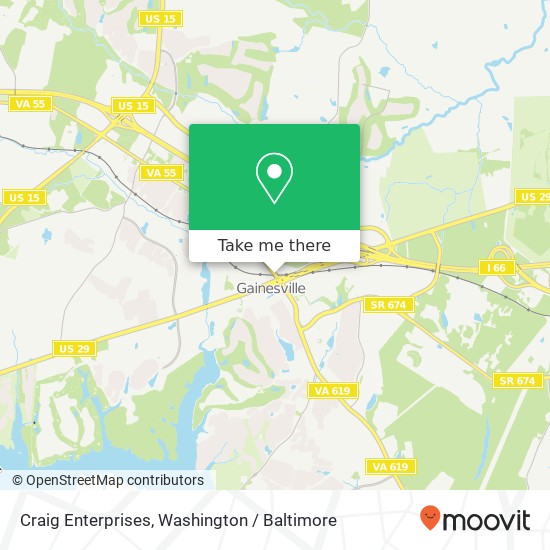 Craig Enterprises map