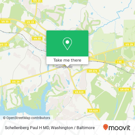 Schellenberg Paul H MD map