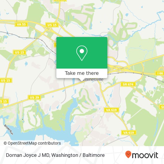 Mapa de Dornan Joyce J MD