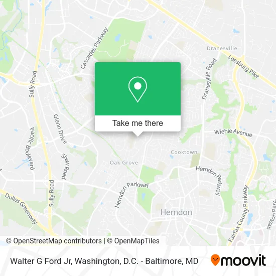 Mapa de Walter G Ford Jr