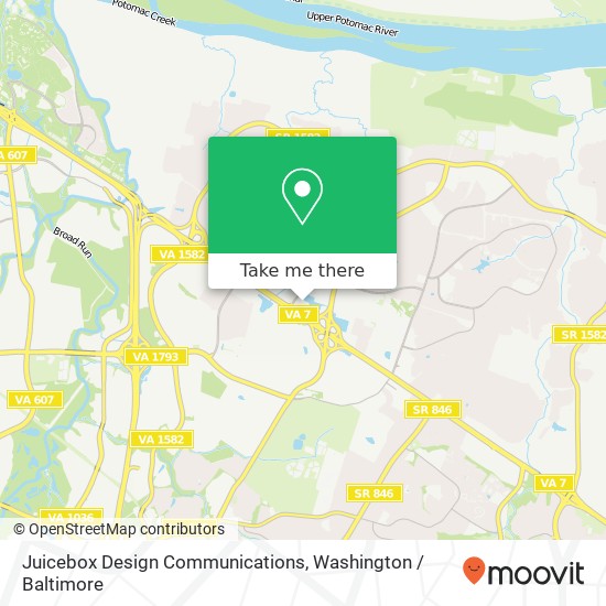 Mapa de Juicebox Design Communications