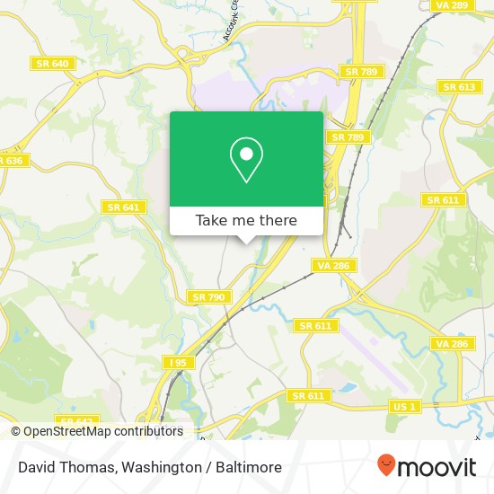 Mapa de David Thomas
