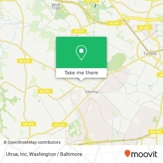 Utrue, Inc map