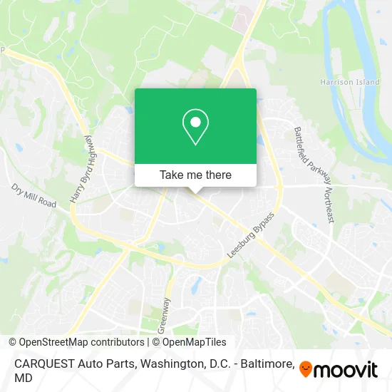 CARQUEST Auto Parts map