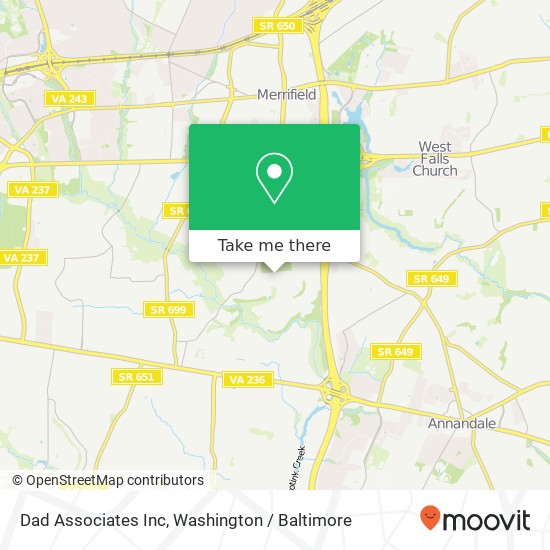 Mapa de Dad Associates Inc