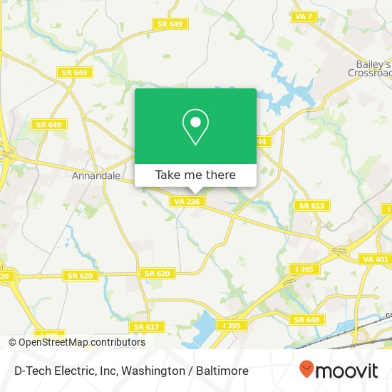 Mapa de D-Tech Electric, Inc