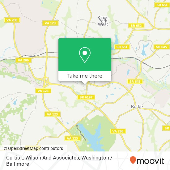 Mapa de Curtis L Wilson And Associates