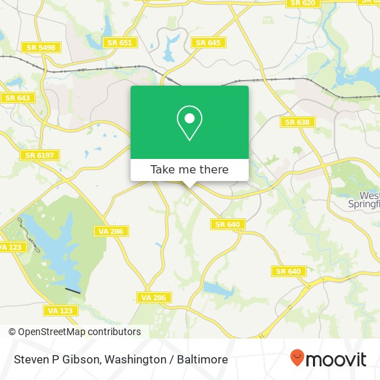 Mapa de Steven P Gibson