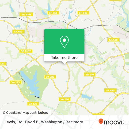 Mapa de Lewis, Ltd., David B.