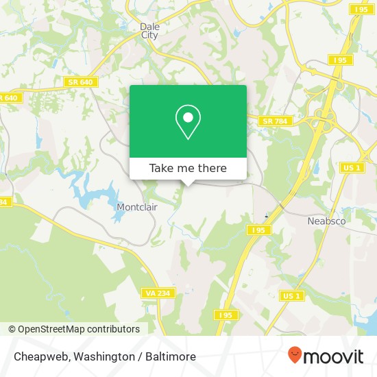 Cheapweb map