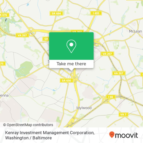 Kenray Investment Management Corporation map