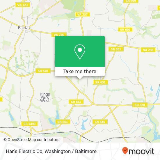 Mapa de Han's Electric Co