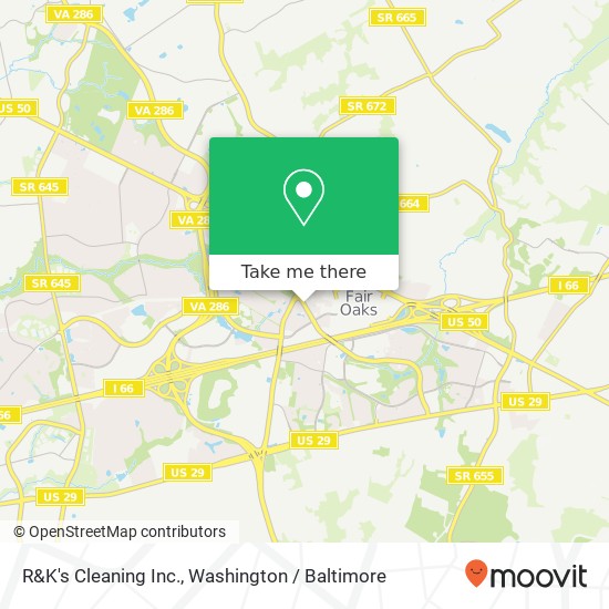 Mapa de R&K's Cleaning Inc.