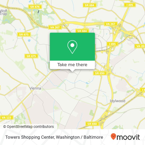 Mapa de Towers Shopping Center