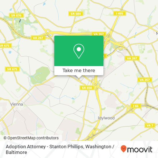 Mapa de Adoption Attorney - Stanton Phillips