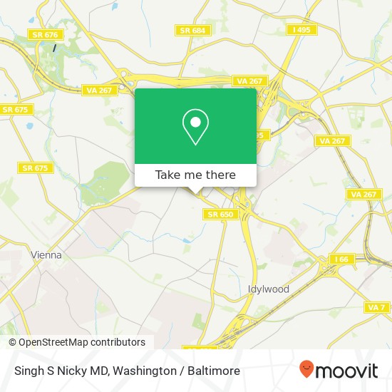 Singh S Nicky MD map