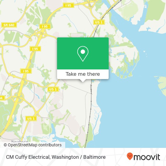 CM Cuffy Electrical map