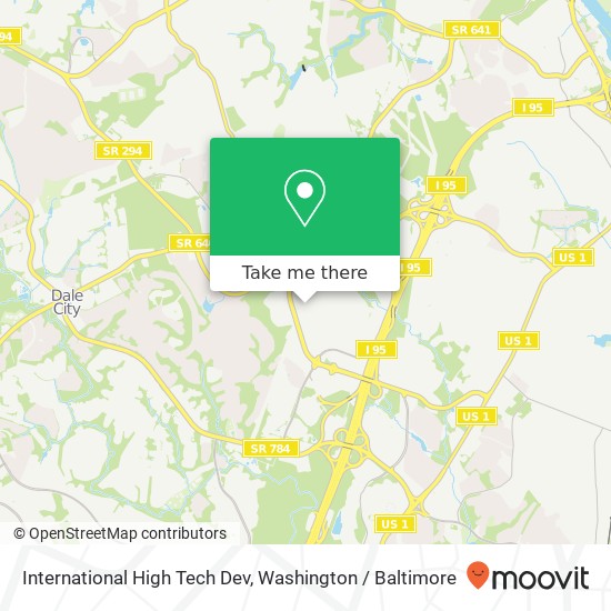Mapa de International High Tech Dev
