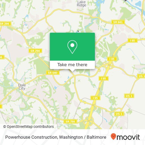 Mapa de Powerhouse Construction