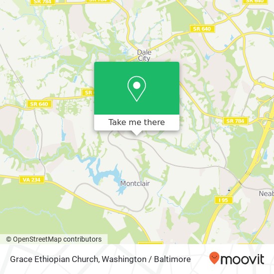 Mapa de Grace Ethiopian Church