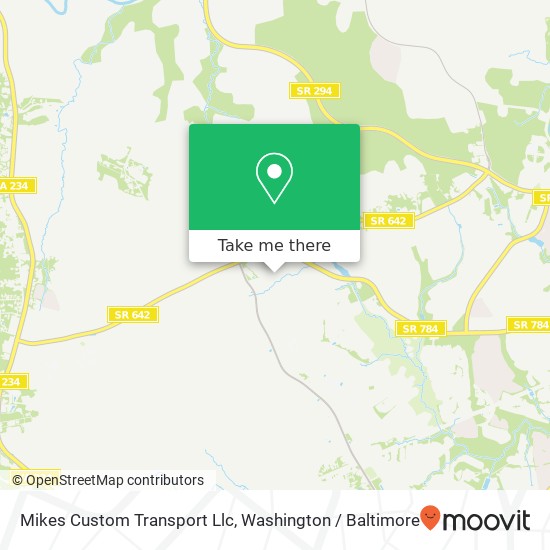 Mapa de Mikes Custom Transport Llc