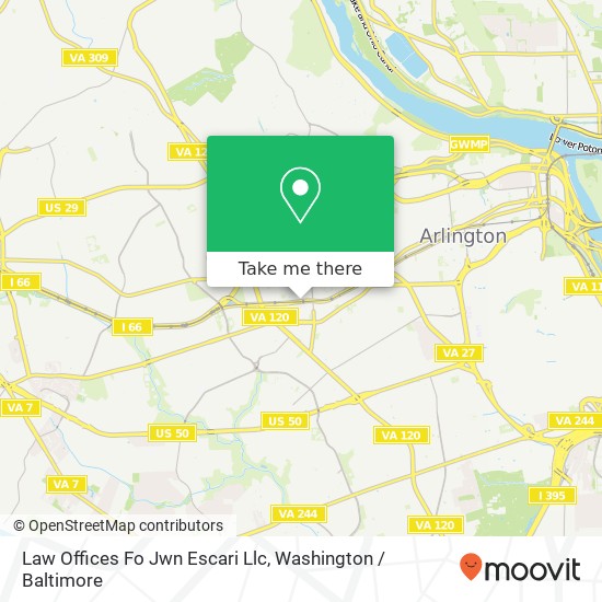 Mapa de Law Offices Fo Jwn Escari Llc