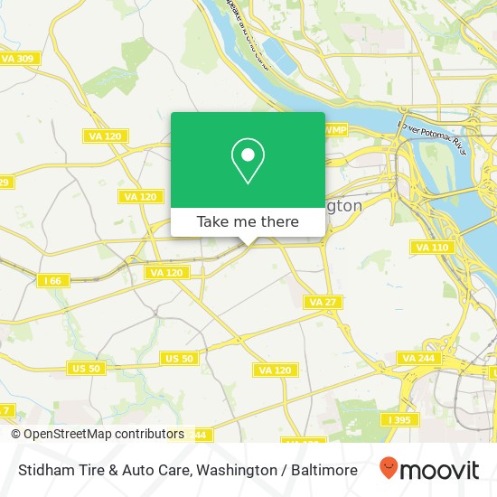 Stidham Tire & Auto Care map