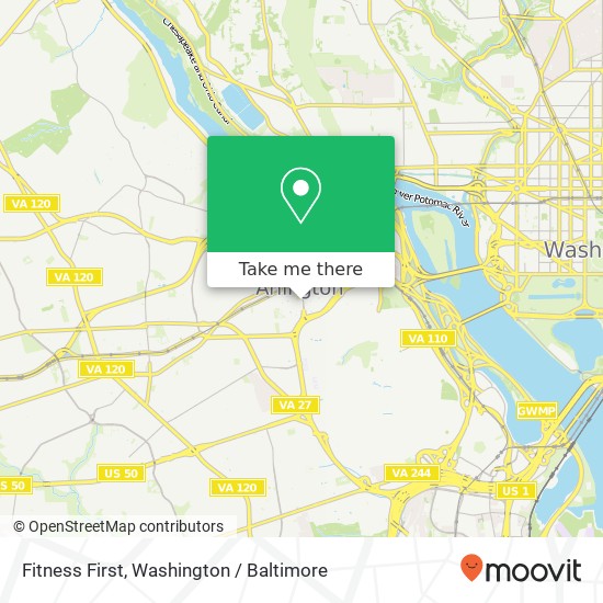 Mapa de Fitness First