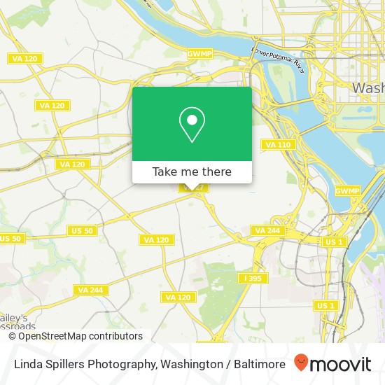 Linda Spillers Photography map