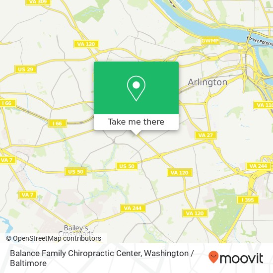 Balance Family Chiropractic Center map