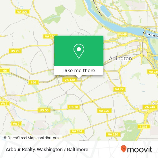 Arbour Realty map