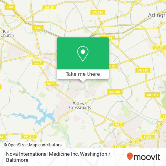 Nova International Medicine Inc map