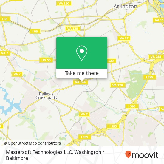 Mapa de Mastersoft Technologies LLC